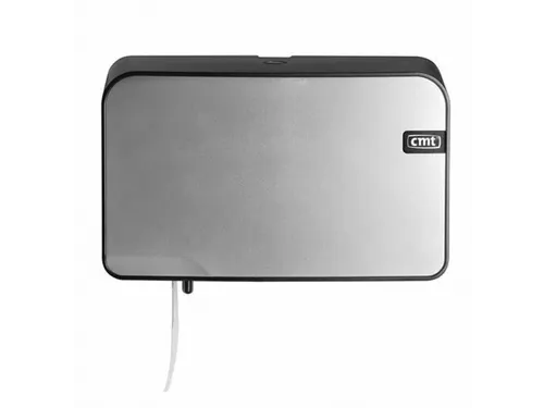 CMT Quartz Toiletrolhouder Duo Compact Traditioneel Zilver