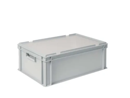 Euronorm-stapelbak,m. isoleerbox,HxLxB 220x600x400mm,44,5/20,4l,HDPE