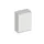 Schuifdeurkast 1150x800x430mm Romp Lichtgrijs Decor Front Wit