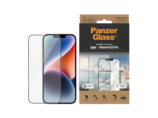 PanzerGlass Anti-reflective Screen Protector iPhone 14 | 13 | 13 Pr