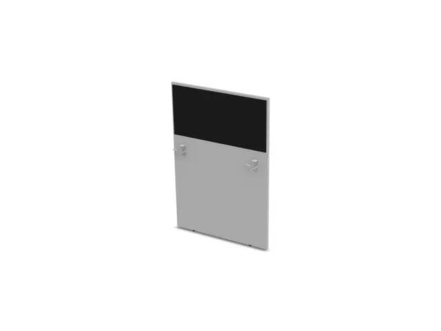 cache de banque d'accueil p. table de bureau MP-gris clair BN8033-noir