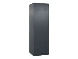 locker voor scheiding van kleding,HxBxD 1850x600x500mm,2vak