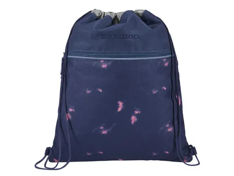 Gymtas Coocazoo Arctic Midnight reflecterend zakje met rits aan voorzi