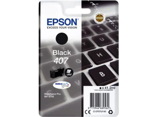 Inktcartridge Epson 407 T07U140 zwart