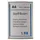 Menoor Deurbord Premium Gebogen A6