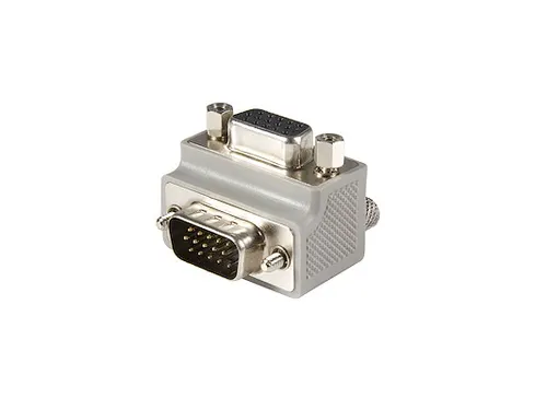 Rechts gehoekte VGA naar VGA kabel adapter Type 1 - M/F