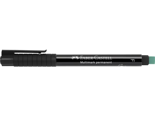 Marker Faber-Castell Multimark permanent F zwart
