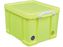Really Useful Boxes Opbergdoos 35 Liter, Neongeel Met Witte Handvaten