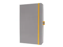 Cahier Linescape A5 gris clair ligné couverture rigide