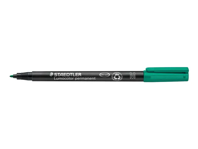 Viltstift Staedtler OHP Lumocolor 317 Medium 1.0mm Groen