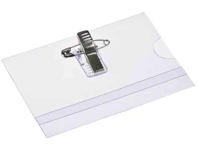 Badge Europel avec pince et épingle 90x60cm 24 pièces