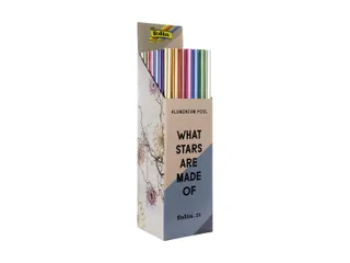 Knutselfolie Folia 50x78cm 50 rollen assorti - 3