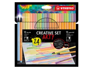 Creative set STABILO 8868/24 Arty assorti etui à 24 stuks - 2