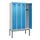 locker,HxBxD 2120x1200x500mm,4vak,vak B 300mm,cil.-slot,voetonderstel