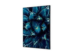Wanddecoratie Textiel Set A2 Cactus Blauw
