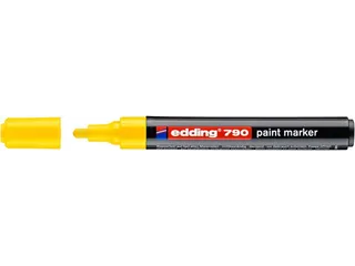 Paintmarker edding 790 op alcoholbasis 2-3mm geel - 1