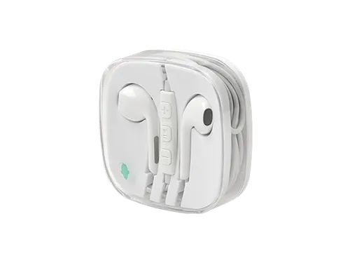 Oortelefoon Green Mouse met 3.5mm jack aansluiting