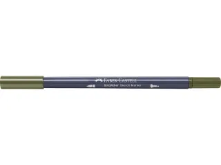 Sketchmarker Faber-Castell Goldfaber 173 olive green yellowish op alco - 4