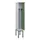 locker voor scheiding van kleding,HxBxD 2120x300x500mm,1vak