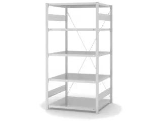 levensmiddelstelling,grondveld,HxBxD 2000x1060x835mm,vakl. 130kg - 2