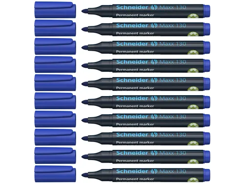 Viltstift Schneider Maxx 130 Rond Blauw 1-3mm