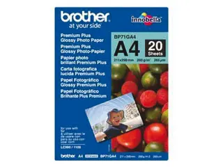 Inkjetpapier Brother Bp-71 A4 glans 260 gram 20vel - 2