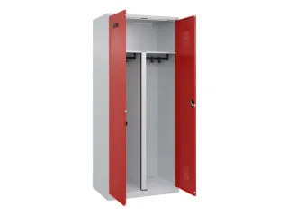 PBM-locker,HxBxD 1850x800x500mm,2vak,vak B 400mm,cil.-slot - 1