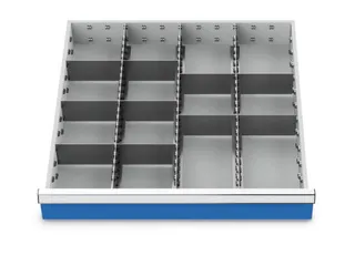 Lade-Indelingsset,V. Werkbank,10Lengteverdeler/3Scheidingsplaten - 3