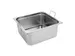 Caterchef Gastronorm bak RVS met greep 2/1 GN 150mm