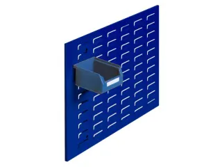Gesleufde Plaat Staal Hxb 450x1000mm Liggend Ral 5010 Gentiaanblauw - 2