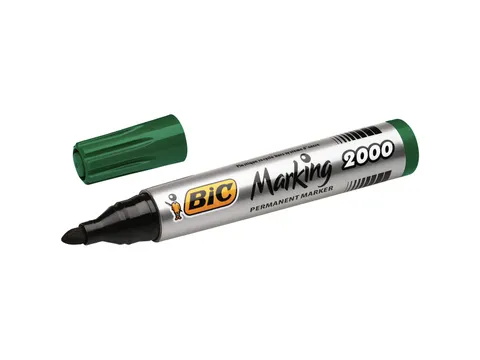 Viltstift Bic 2000 ecolutions rond large groen