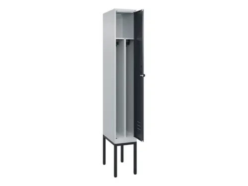 locker voor scheiding van kleding,HxBxD 2120x300x500mm,1vak