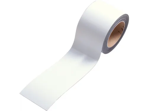 bord achterzijde magnetisch folie op rol H 60mm L 10m wit