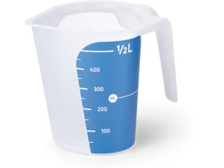 Maatbeker Cuisio 500 ml Kunststof Transparant - 1