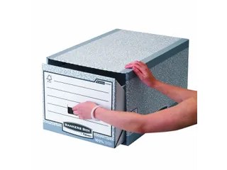 Archieflade Bankers Box A4 System A4 grijs - 2