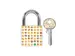 Hangslot Masterlock 30mm met 2 sleutels Assorti motief