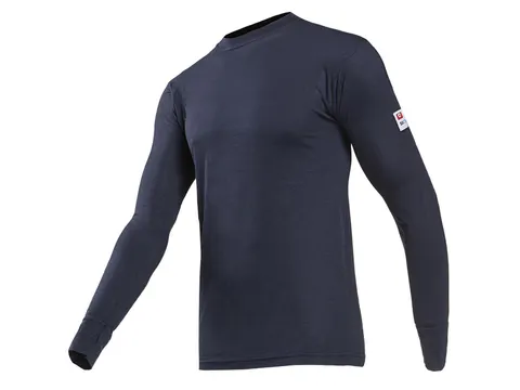 T-shirt à manches longues Sioen 2690 Beltane bleu marine Taille M