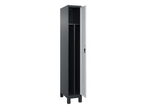 locker voor scheiding van kleding,HxBxD 1950x300x500mm,1vak