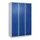 Z-garderobekast,HxBxD 1850x1200x500mm,vak B 200/400mm,cil.-slot