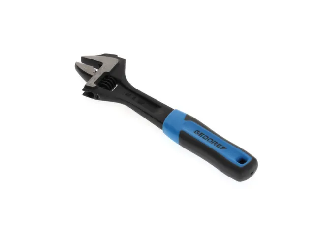 60 S 10 JP Clé à fourche 10 inch,réglable,phosphatée avec manche p