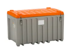 Opbergbox 400L H X B X D 750X 1200X 790Mm Grijs/oranje