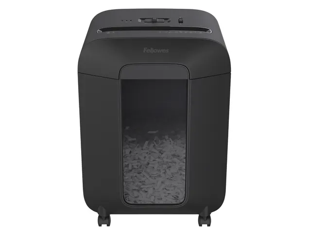 Destructeur Fellowes Powershred LX85 particules 4x40mm noir P-4