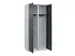 locker voor scheiding van kleding,HxBxD 1850x800x500mm,2vak