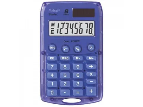 Calculator Rebell-STARLETV-BX violet pocket