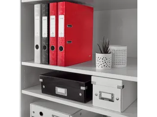Ordner Leitz WOW 180 gelamineerd 50mm A4 rood - 5