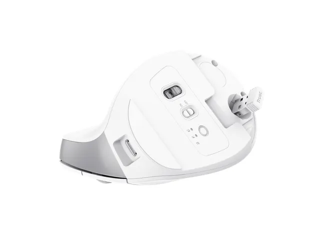 25399 Ergonomische Draadloze Muis Bayo+ Wit