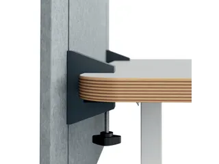 Bureauscherm Leitz in hoogte verstelbaar 70x80cm - 12
