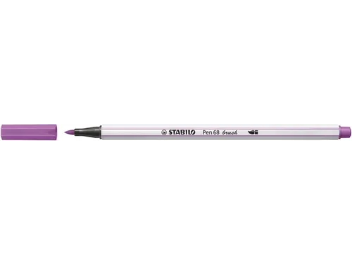 Brushstift STABILO Pen 568/60 pruimenpaars