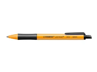 Balpen STABILO pointball 6030/46 medium zwart blister à 2 stuks - 2