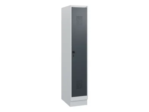schoollocker,HxBxD 1630x300x500mm,1vak,vak B 300mm,draaigrendel,sokkel